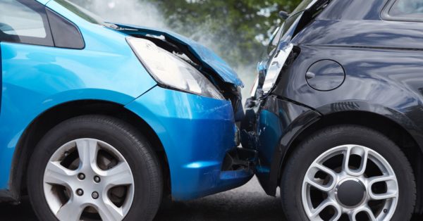 Car Accident on Highway